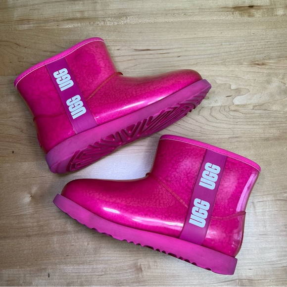 UGG Other - UGG pink rain boots size 3